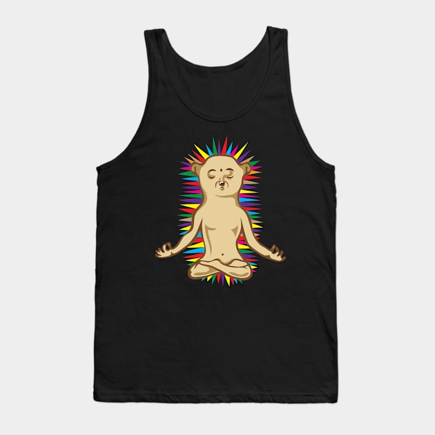 Hedgehog Yoga Tank Top by AVEandLIA